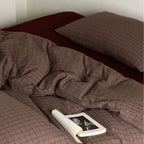 Bedding Set Washed Cotton Breathable Lace Trim