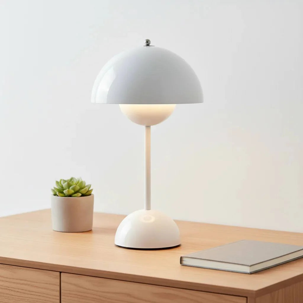 Bedside Table Lamp Dimmable Touch Cordless LED