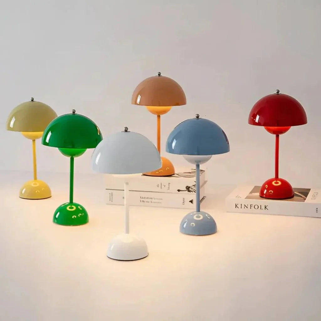 Bedside Table Lamp Dimmable Touch Cordless LED
