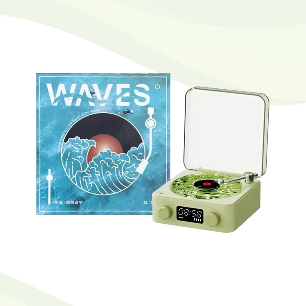 Bluetooth Speaker Light Projection & Nature Sounds USB Rechargeable