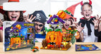 Building Block Set Haunted Cabin Over 700 Pieces