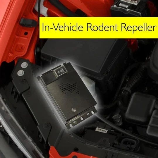 Car Rodent Repeller Ultrasonic Hardwire Install Indicator Light