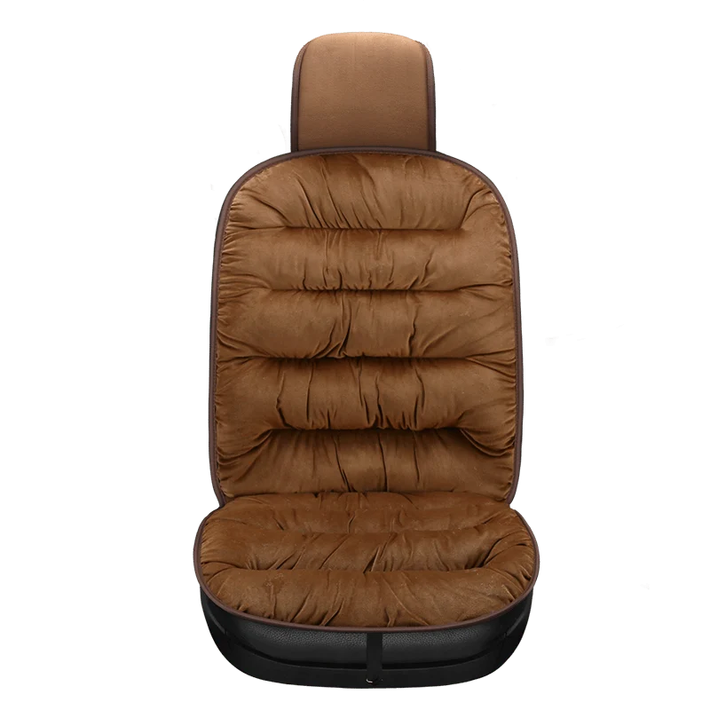 Car Seat Cover Plush Top Polyester Padding Universal Fit