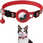 Cat Collar Reflective Adjustable GPS Tracker Holder