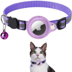 Cat Collar Reflective Breakaway GPS Tracker Slot