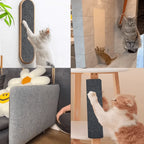 Cat Scratch Mat Transparent Adhesive & Reusable