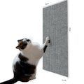 Cat Scratch Mat Transparent Adhesive & Reusable