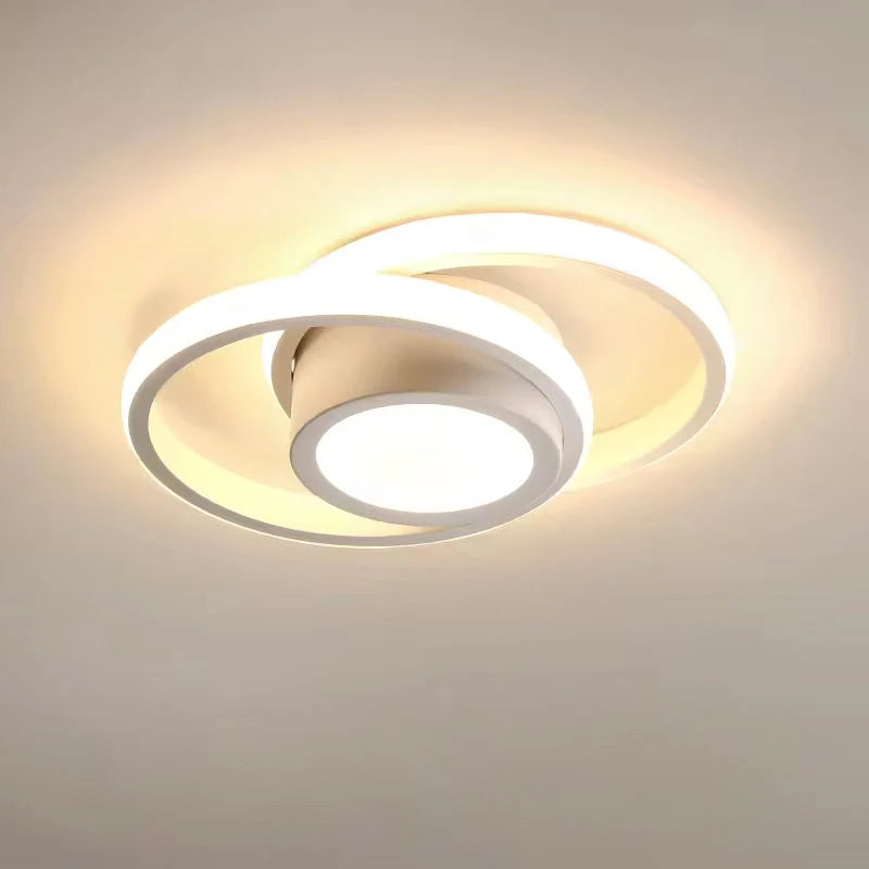 Ceiling Light Double Ring Flush Dimmable LED
