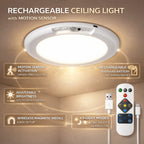 Ceiling Light Rechargeable Motion Sensor Magnetic Mount