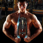 Chest Exerciser Hydraulic Resistance 20 Adjustable Levels Foldable