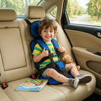 Child Car Seat Foldable Five-Point Harness