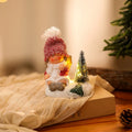 Christmas Figurine Ceramic LED Tabletop