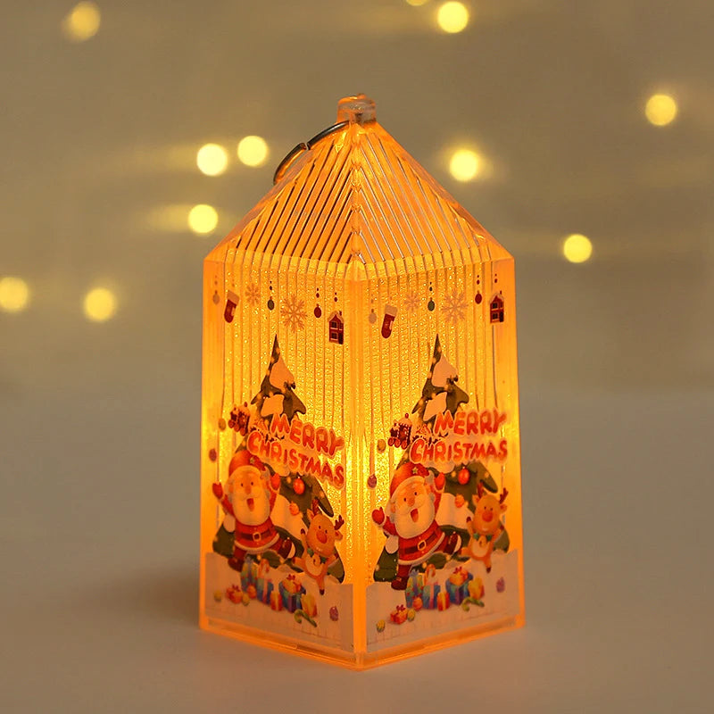 Christmas Lantern Durable Plastic Soft LED