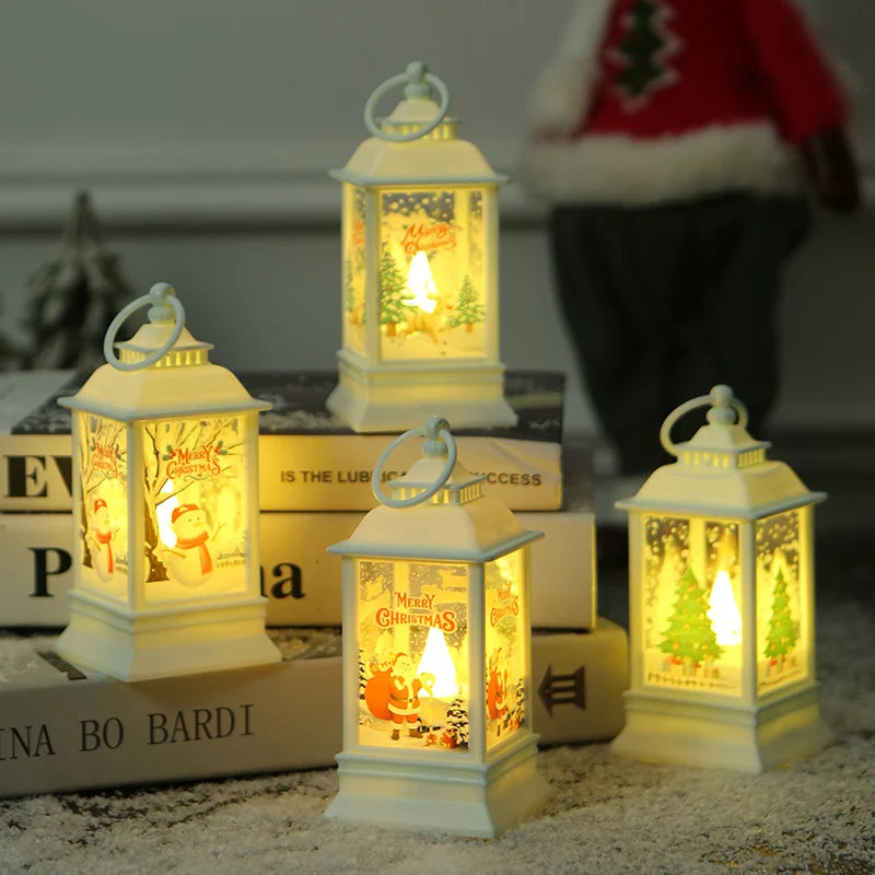 Christmas Lantern Durable Plastic Soft LED Indoor & Outdoor