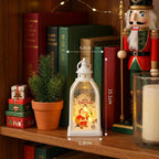 Christmas Lantern Santa & Tree Battery-Powered LED
