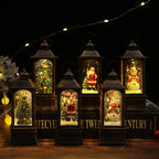 Christmas Lantern Snowman Design Warm LED