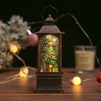 Christmas Lantern Snowman Design Warm LED