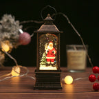 Christmas Lantern Snowman Design Warm LED