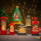 Christmas Lantern Warm LED Musical Battery Powered