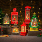 Christmas Lantern Warm LED Musical Battery Powered
