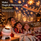 Christmas Light Projector Moving Patterns USB Powered Indoor Decor