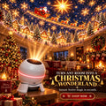 Christmas Light Projector Moving Patterns USB Powered Indoor Decor