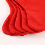 Christmas Stocking Gold-Edged Wave Trim Large Capacity