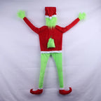 Christmas Stocking Grinch Design Soft Durable Fabric