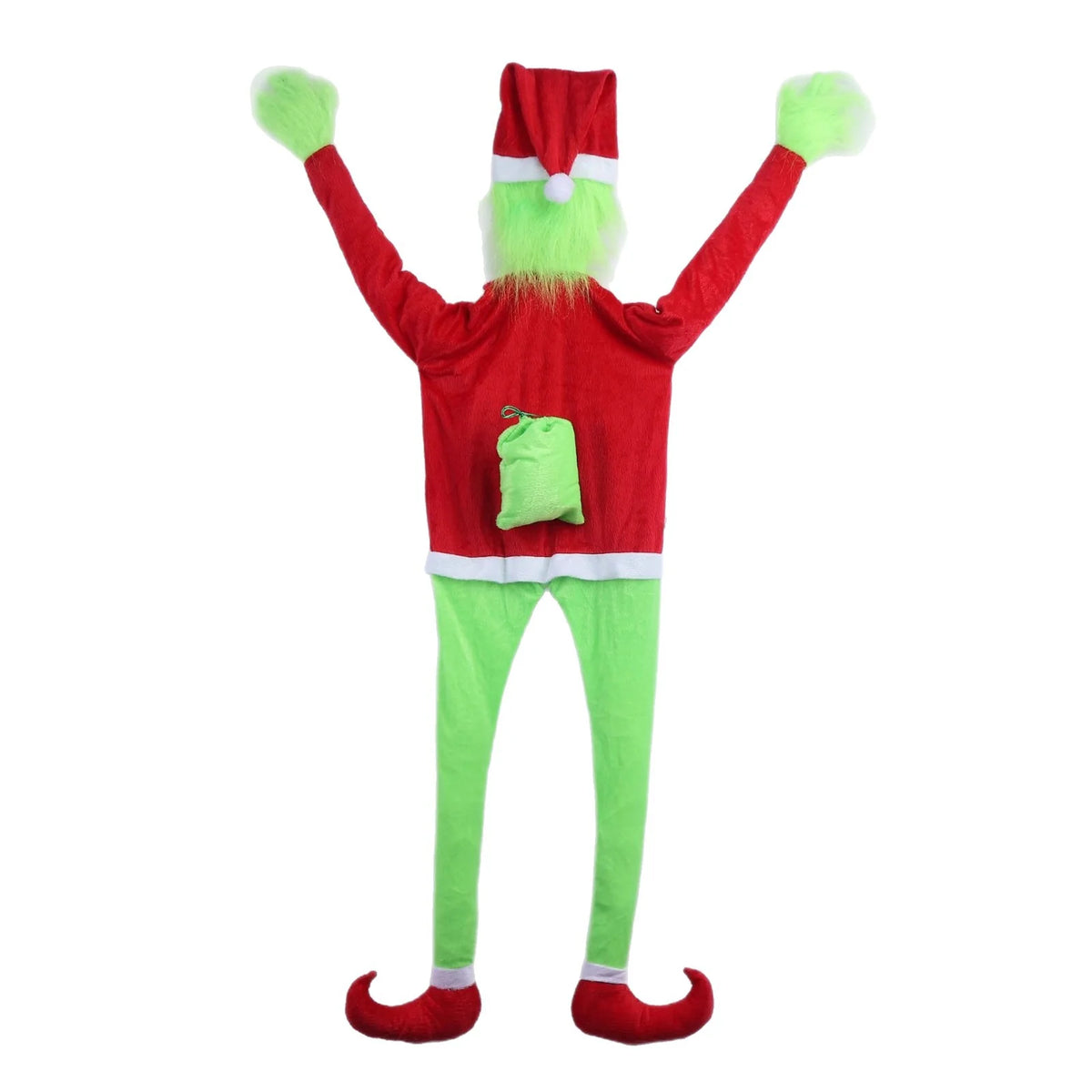 Christmas Stocking Grinch Design Soft Durable Fabric
