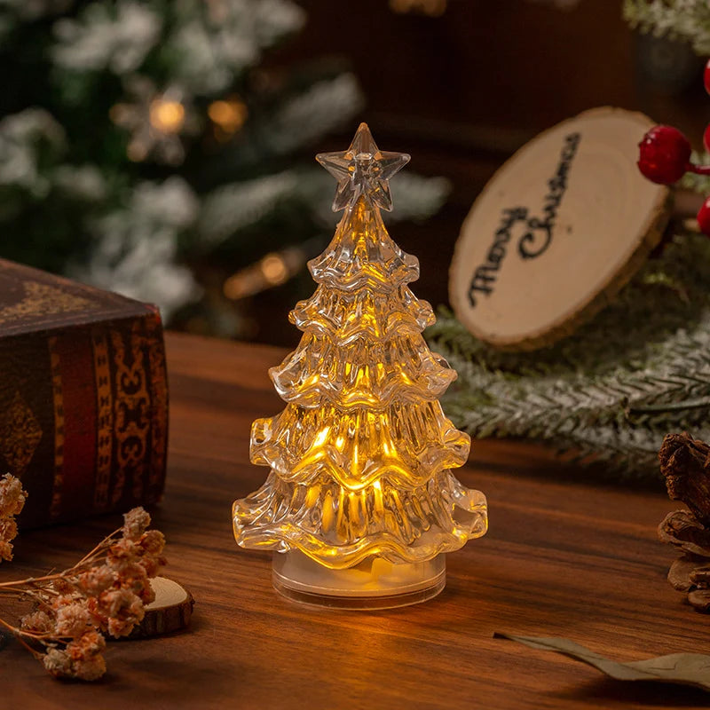 Christmas Tree Lamp Compact Tabletop Integrated LED
