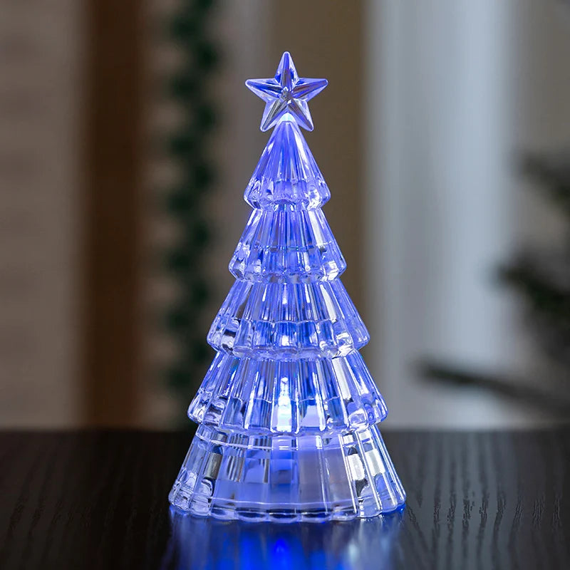 Christmas Tree Lamp Warm LED Tabletop Decor