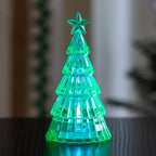 Christmas Tree Lamp Warm LED Tabletop Decor