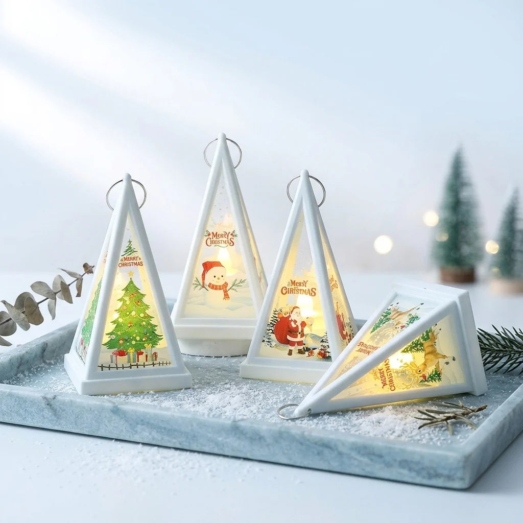 Christmas Tree Lights Tree-Shaped Warm LED Indoor