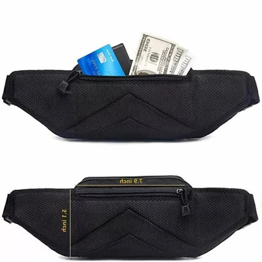 Concealed Carry Waist Pack Low-Profile Multi-Pocket Adjustable Fit