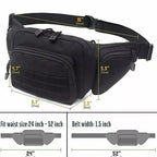 Concealed Carry Waist Pack Quick-Access Holster & MOLLE