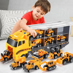 Construction Toy Set Vehicles & Tools Non-Toxic Plastic