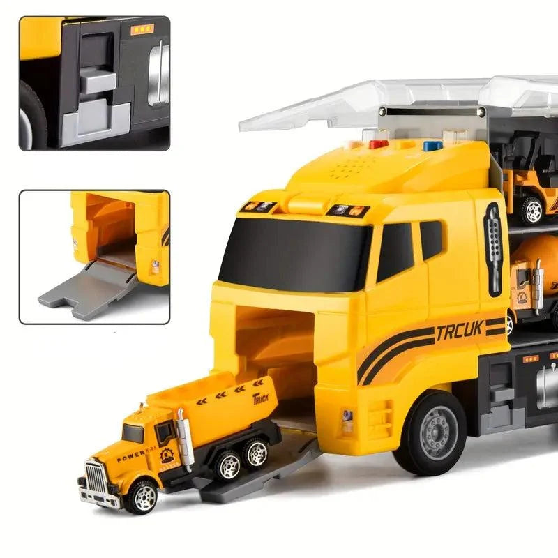 Construction Toy Set Vehicles & Tools Non-Toxic Plastic
