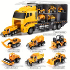 Construction Toy Set Vehicles & Tools Non-Toxic Plastic