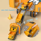 Construction Vehicle Set Electric & Manual Includes Screwdriver