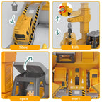 Construction Vehicle Set Electric & Manual Includes Screwdriver