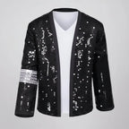 Costume Set Sequin Jacket & Fedora