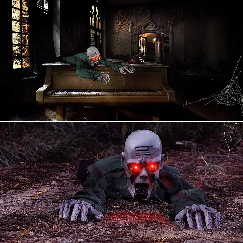 Crawling Ghost Prop Battery Powered & Spooky Sounds