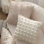 Cuddle Pillow Teddy Fur Polyester Fill Machine Washable