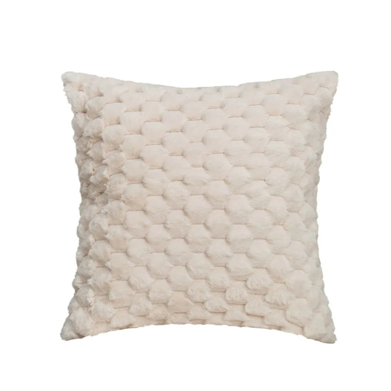 Cuddle Pillow Teddy Fur Polyester Fill Machine Washable