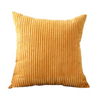 Cushion Cover Ribbed Microvelour Concealed Zipper