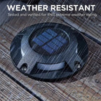 Deck Light Solar Automatic Dusk Vehicle Rated