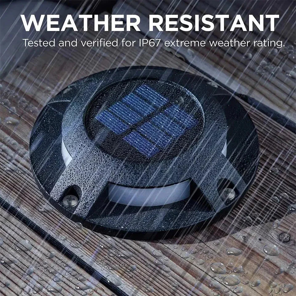 Deck Light Solar Automatic Dusk Vehicle Rated