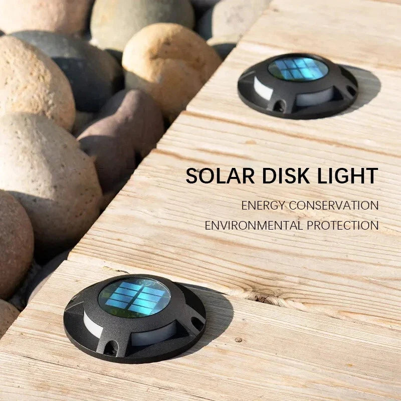 Deck Light Solar Automatic Dusk Vehicle Rated
