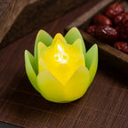 Decorative Candle Lotus Flower LED Battery Operated
