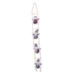 Decorative Ladder Handcrafted Christmas Figures Hanging Loop